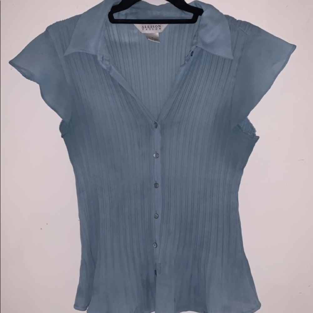 Allison Taylor vintage short sleeve blouse